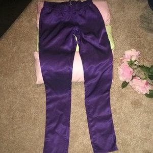H&M Purple Party Pants